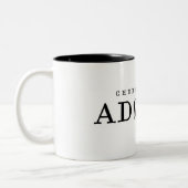 Kerk van de Advent-Mok Tweekleurige Koffiemok (Links)