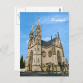 Kerk van de Apollinaris in Remagen, Duitsland Briefkaart (Voorkant / Achterkant)