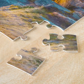 Kerk van de Goede Herder, Lake Tekapo. Jigsaw P Legpuzzel (Zijkant)