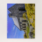 Kerk van de Goede Herder Lake Tekapo. Legpuzzel (Verticaal)