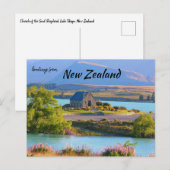 Kerk van de Goede Herder Nieuw-Zeeland Briefkaart (Voorkant / Achterkant)