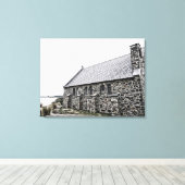 Kerk van de Goede Herder Nieuw-Zeeland Canvas Afdruk (Insitu (Houten vloer))