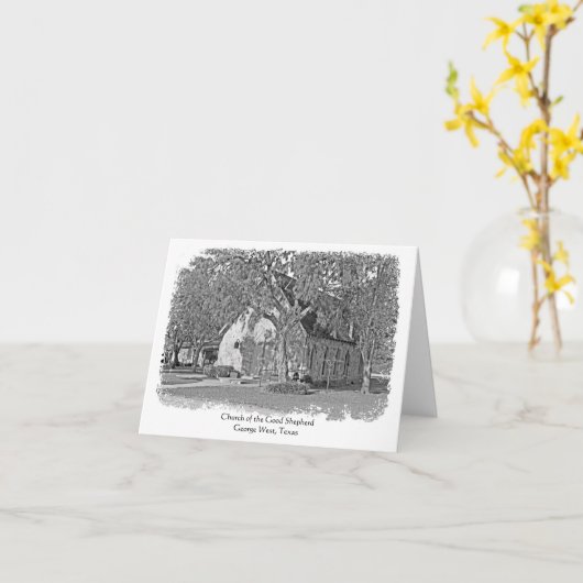 Kerk van de Goede Herder Notitiekaarten (Gele Bloem)