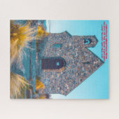 Kerk van de Good Shepherd, het Tekapomeer. Jigzaag Legpuzzel (Horizontaal)