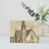 Kerk van de Heilige Heart East Liberty Briefkaart (Staand voorkant)
