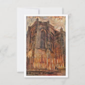 Kerk van de Heilige Rude, Stirling Notitiekaartje (Voorkant)