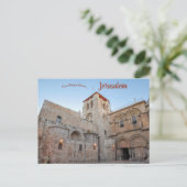 Kerk van de Heilige Sepulcher Jerusalem Briefkaart (Staand voorkant)