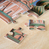 Kerk van de kathedraal van Sint-Basil in Moskou Legpuzzel (Zijkant)