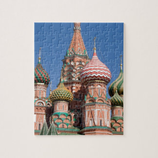 Kerk van de kathedraal van Sint-Basil in Moskou Legpuzzel