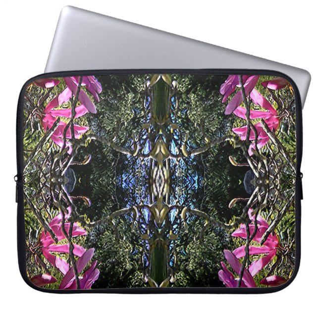 Kerk van de Magnolias.... Laptop Sleeve (Voorkant)