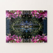 Kerk van de Magnolias.... Legpuzzel (Horizontaal)