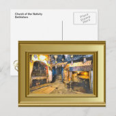 Kerk van de Nativiteit, Bethlehem Briefkaart (Voorkant / Achterkant)