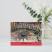 Kerk van de Nativiteit Bethlehem Briefkaart (Staand voorkant)