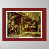 Kerk van de Nativiteit, Bethlehem. Christelijke ku Poster (Voorkant)