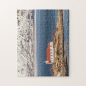 Kerk van de Noorse Lofoten Legpuzzel (Verticaal)