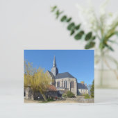 Kerk van de Sainte-Suzanne in Frankrijk Briefkaart (Staand voorkant)