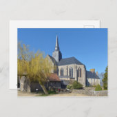 Kerk van de Sainte-Suzanne in Frankrijk Briefkaart (Voorkant / Achterkant)