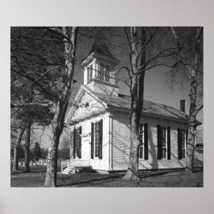 Kerk van de School van Trinity Union Poster