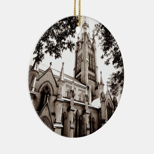 Kerk van de St. James' Cathedral Keramisch Ornament (Rechts)