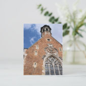 Kerk van de St Mary Magdalene - Brussel, België Briefkaart (Staand voorkant)