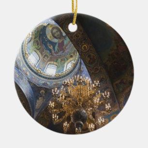 Kerk van de Verlosser op het Gestorte Bloed Keramisch Ornament