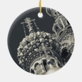 Kerk van de Verlosser op het Gestorte Bloed Keramisch Ornament (Achterkant)