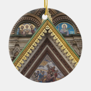 Kerk van de Verlosser op het Gestorte Bloed Keramisch Ornament