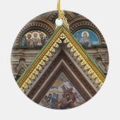 Kerk van de Verlosser op het Gestorte Bloed Keramisch Ornament (Achterkant)