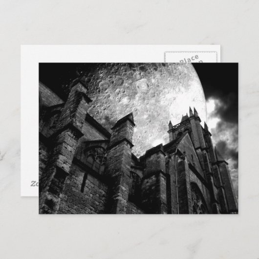 Kerk van de volle maan postkaart (Voorkant / Achterkant)