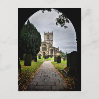 kerk van ecclesfield briefkaart