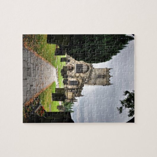 kerk van ecclesfield legpuzzel (Horizontaal)