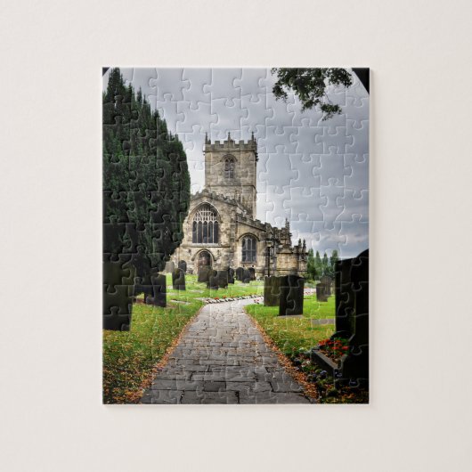 kerk van ecclesfield legpuzzel (Verticaal)