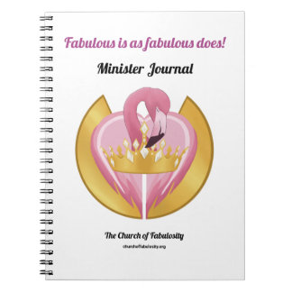 Kerk van Fabulosity Minister Journal Notitieboek