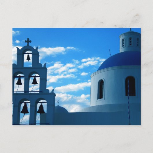 Kerk van Griekenland Santorini Briefkaart (Voorkant)