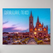 Kerk van Guadalajara, Mexico Poster (Voorkant)