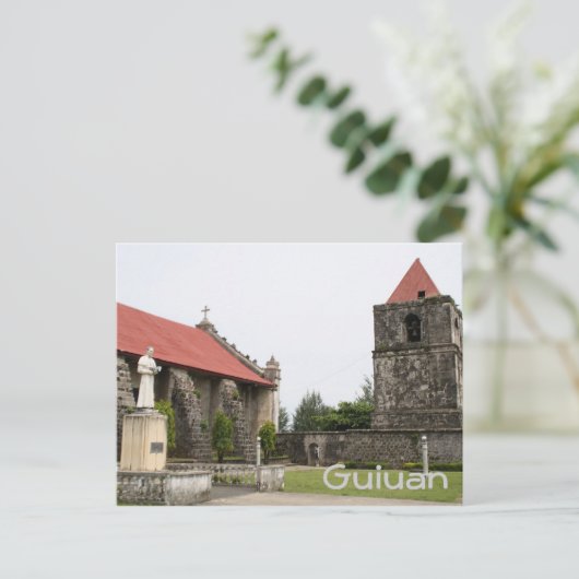 Kerk van Guiuan Briefkaart (Staand voorkant)