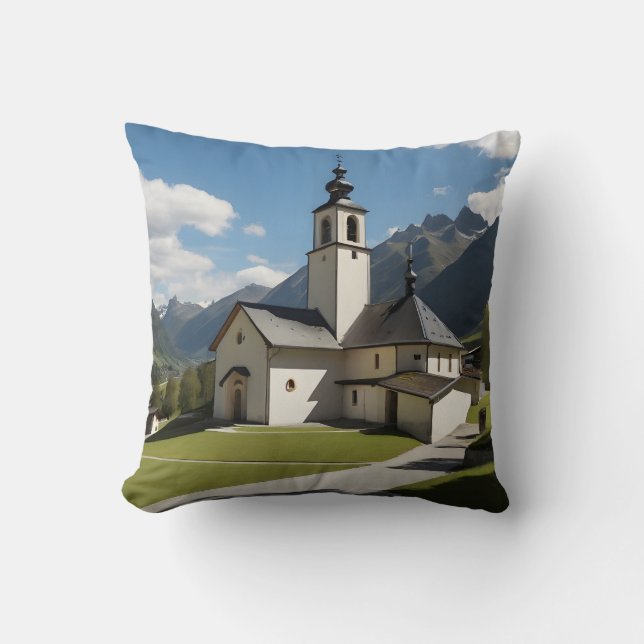 Kerk van het dorp Versam Kussen (Voorkant)