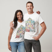 Kerk van het Heilig Graf T-shirt (Unisex)