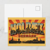 Kerk van Holbæk, Denemarken Briefkaart (Voorkant / Achterkant)