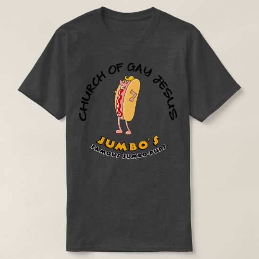 Kerk van Jezus Shameless T-shirt (Design voorkant)
