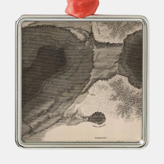 Kerk van Kilauea, Hawaii Metalen Ornament (Voorkant)