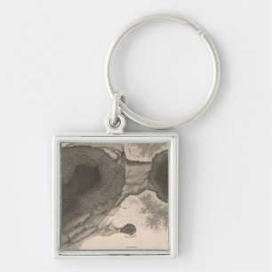 Kerk van Kilauea, Hawaii Sleutelhanger