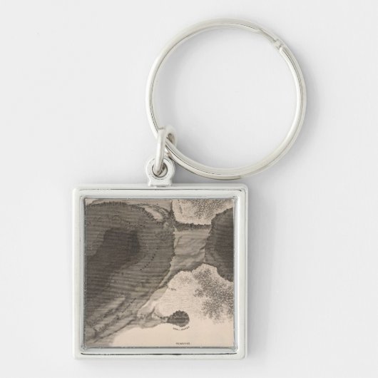 Kerk van Kilauea, Hawaii Sleutelhanger (Voorkant)