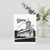 Kerk van Lovrin Linicut RSVP Kaartje (Staand voorkant)