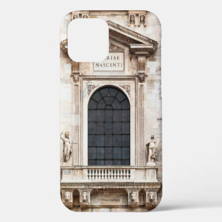 Kerk van Milaan. Prachtige Italiaanse tempel iPhone 12 Hoesje