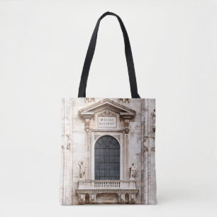 Kerk van Milaan. Prachtige Italiaanse tempel Tote Bag