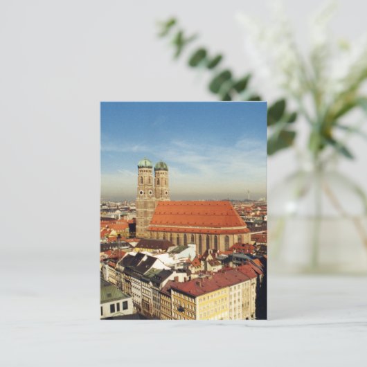 kerk van münchen briefkaart (Staand voorkant)