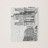 Kerk van Notre Dame, Salzburg, Oostenrijk, uit 'En Legpuzzel (Verticaal)