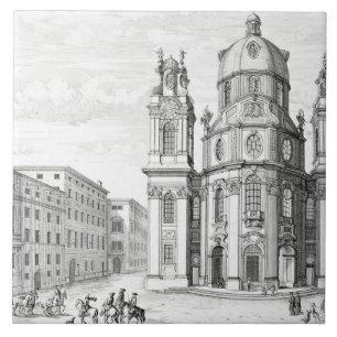 Kerk van Notre Dame, Salzburg, Oostenrijk, uit 'En Tegeltje