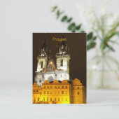 Kerk van Onze Dame voor het Briefkaart van Tyn Pra (Staand voorkant)